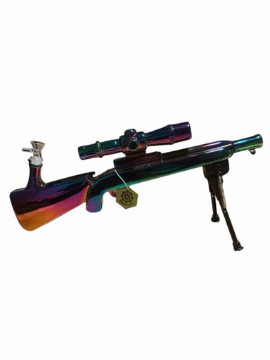Preview pic of SeshGear Sniper Rifle Glass Water Pipe