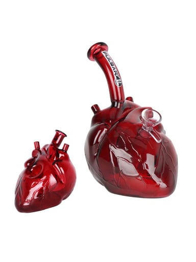 Preview pic of Be Still My Heart Water & Hand Pipe Combo