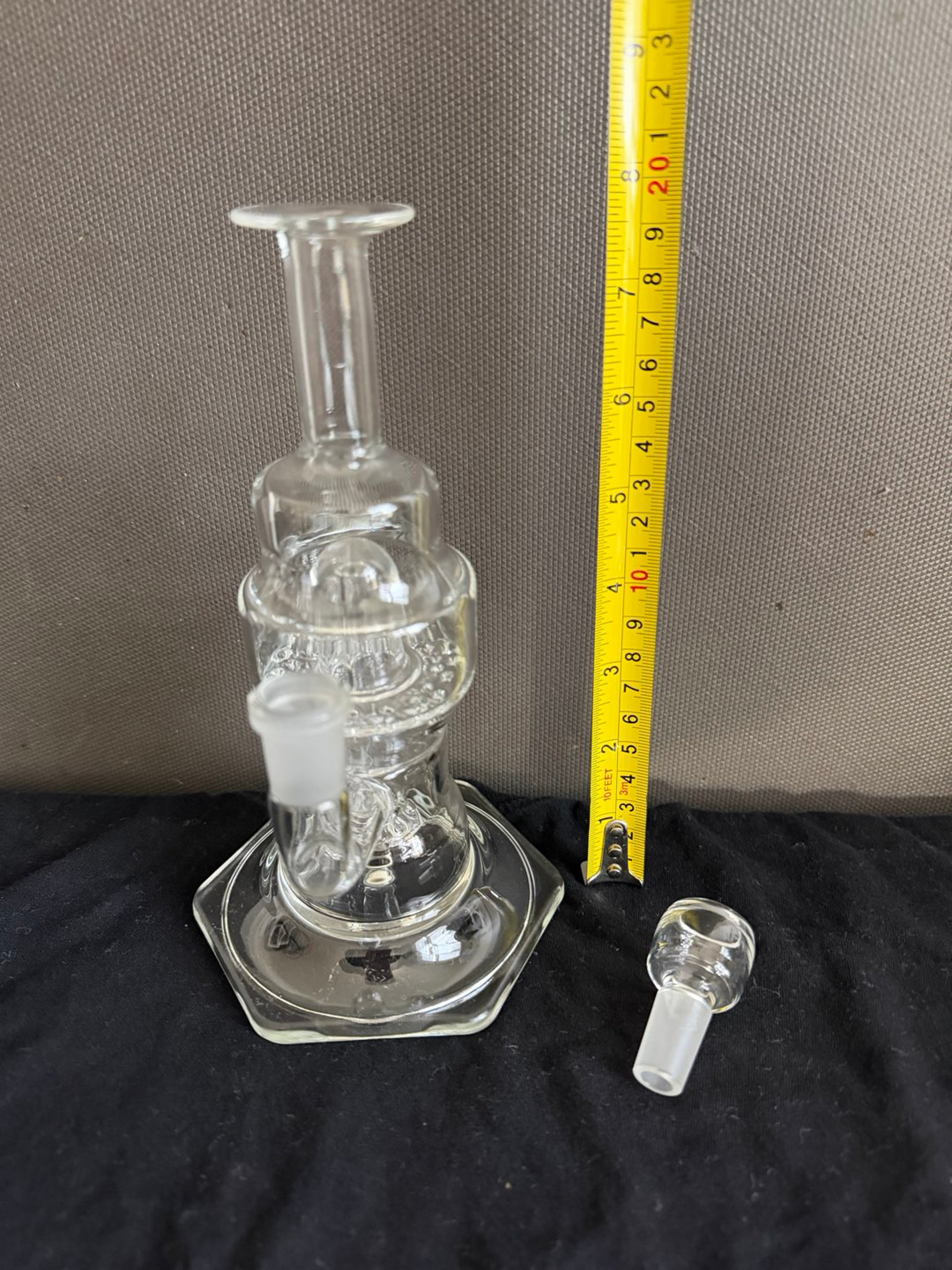 Brand New HiSi Scientific Glass Bubbler – Multi-Perc – Never Used image 0