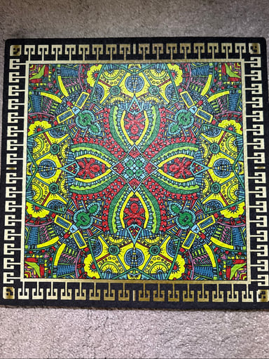 Preview pic of 12” Kaleidoscope Moodmat