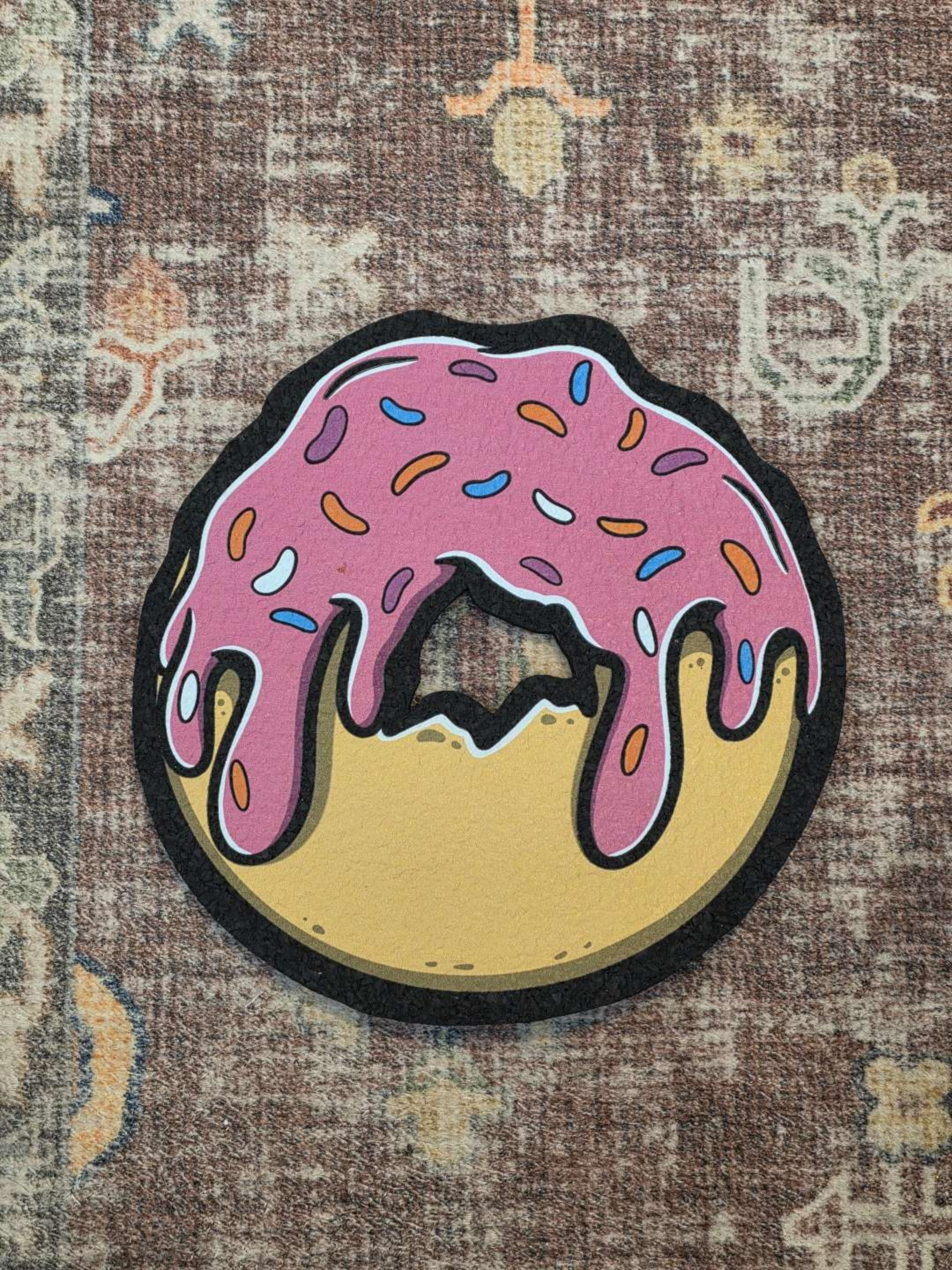 Preview pic of KGB Glass Half Frosted Donut Moodmat