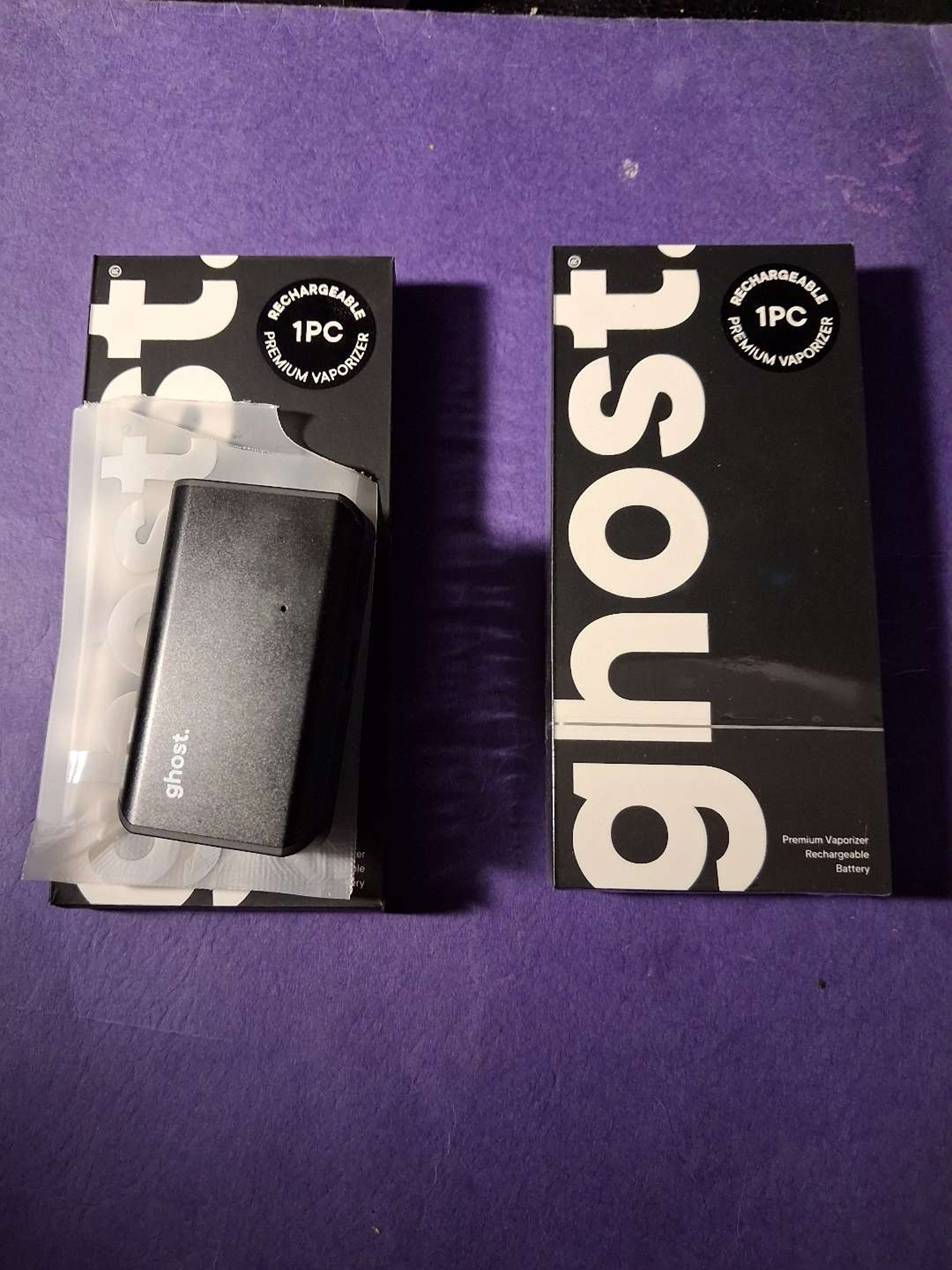 Preview pic of Lot of 2 Ghost Premium Vaporizer Batteries 400mAh - Brand New & Open Box