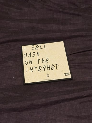 Preview pic of I Sell Hash On The Internet - Moodmat