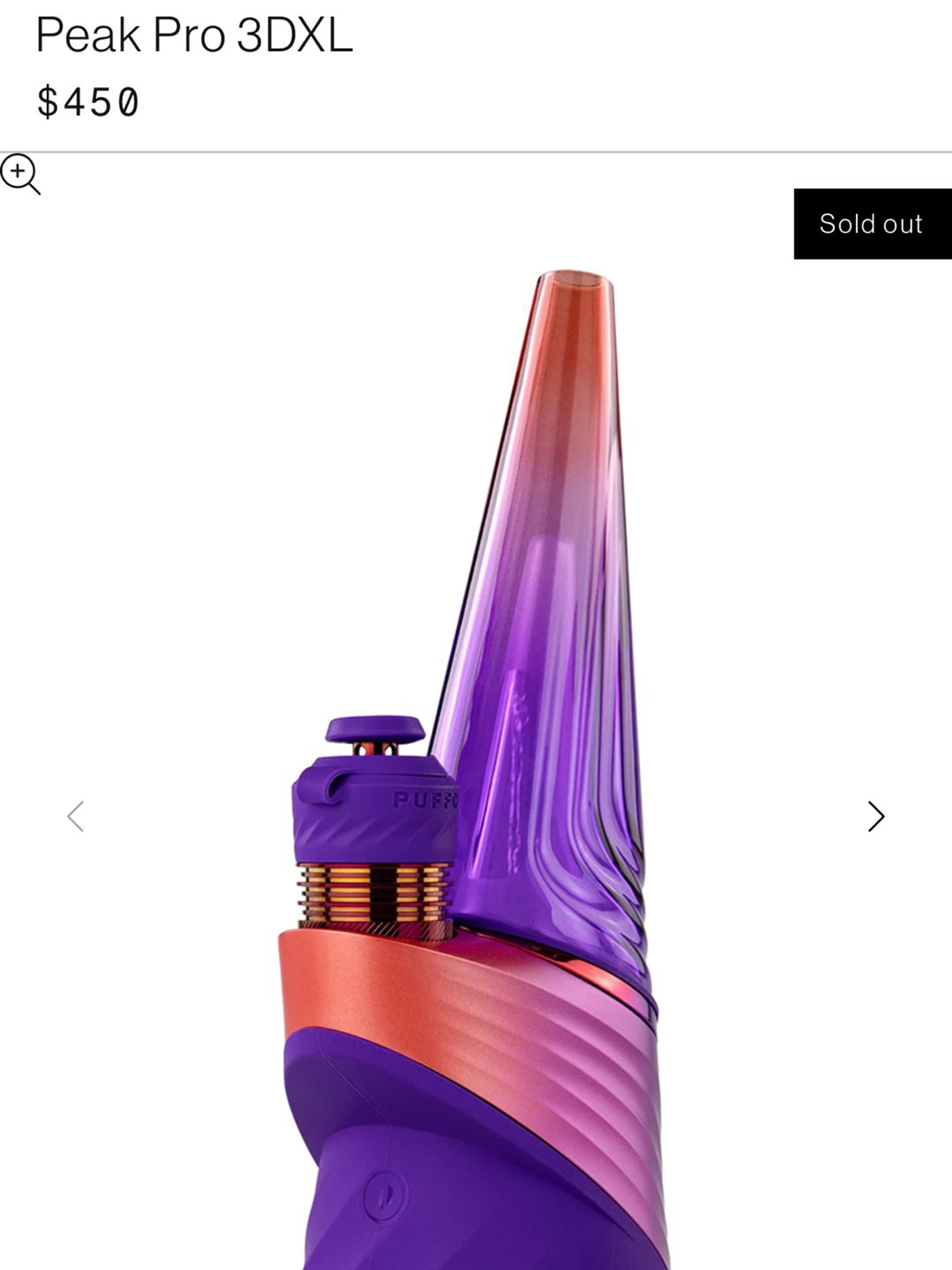 Preview pic of ⚡ Puffco Peak Pro 3 Limited Edition – Brand New