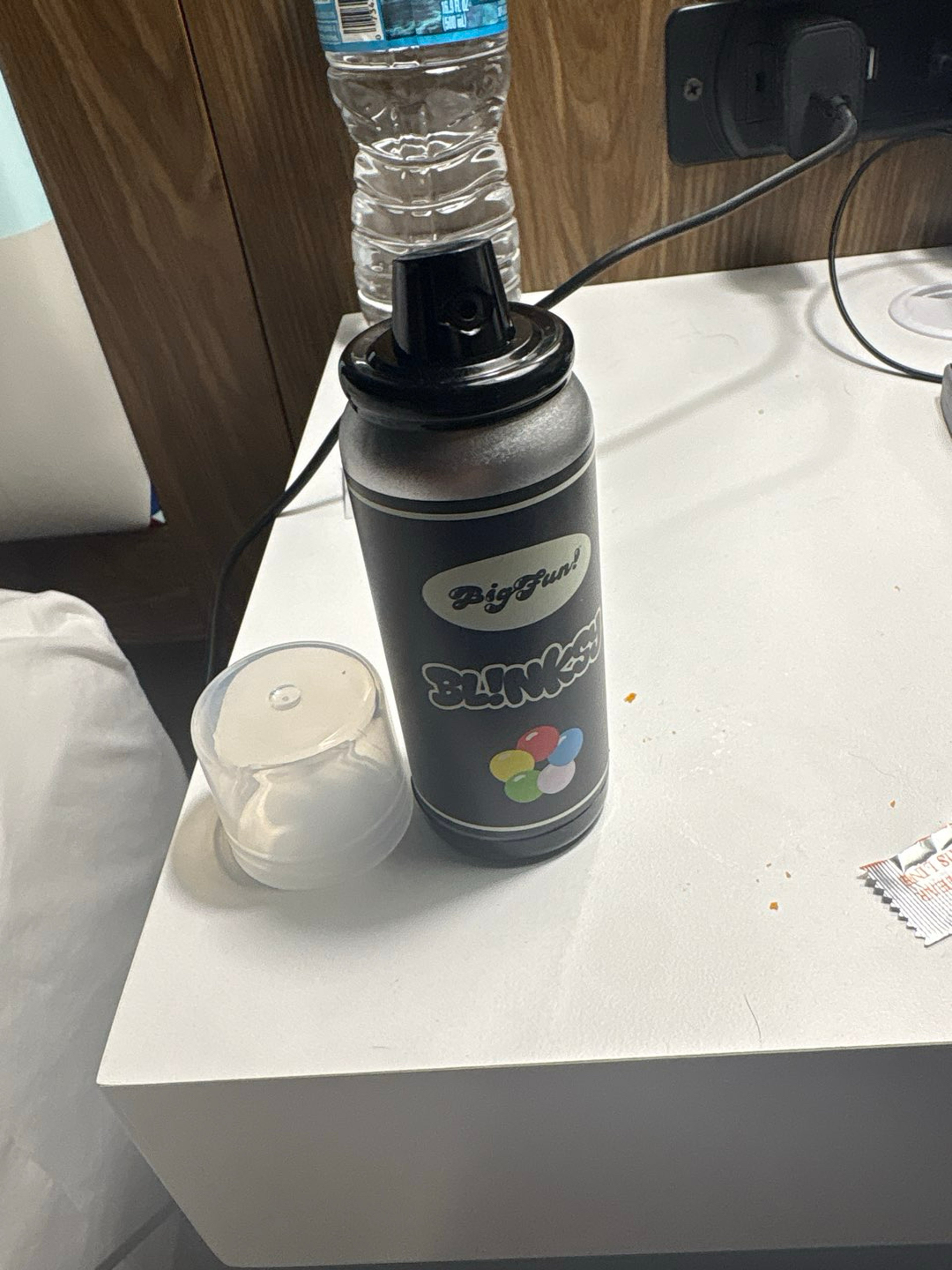 Preview pic of Big Fun Blinksy 510 thread device three power settings also has a internal fan so it sprays the spray can