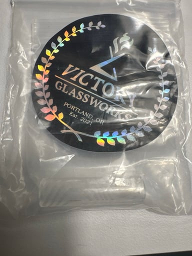 Preview pic of Victory Glass Works wave pillar Hollow