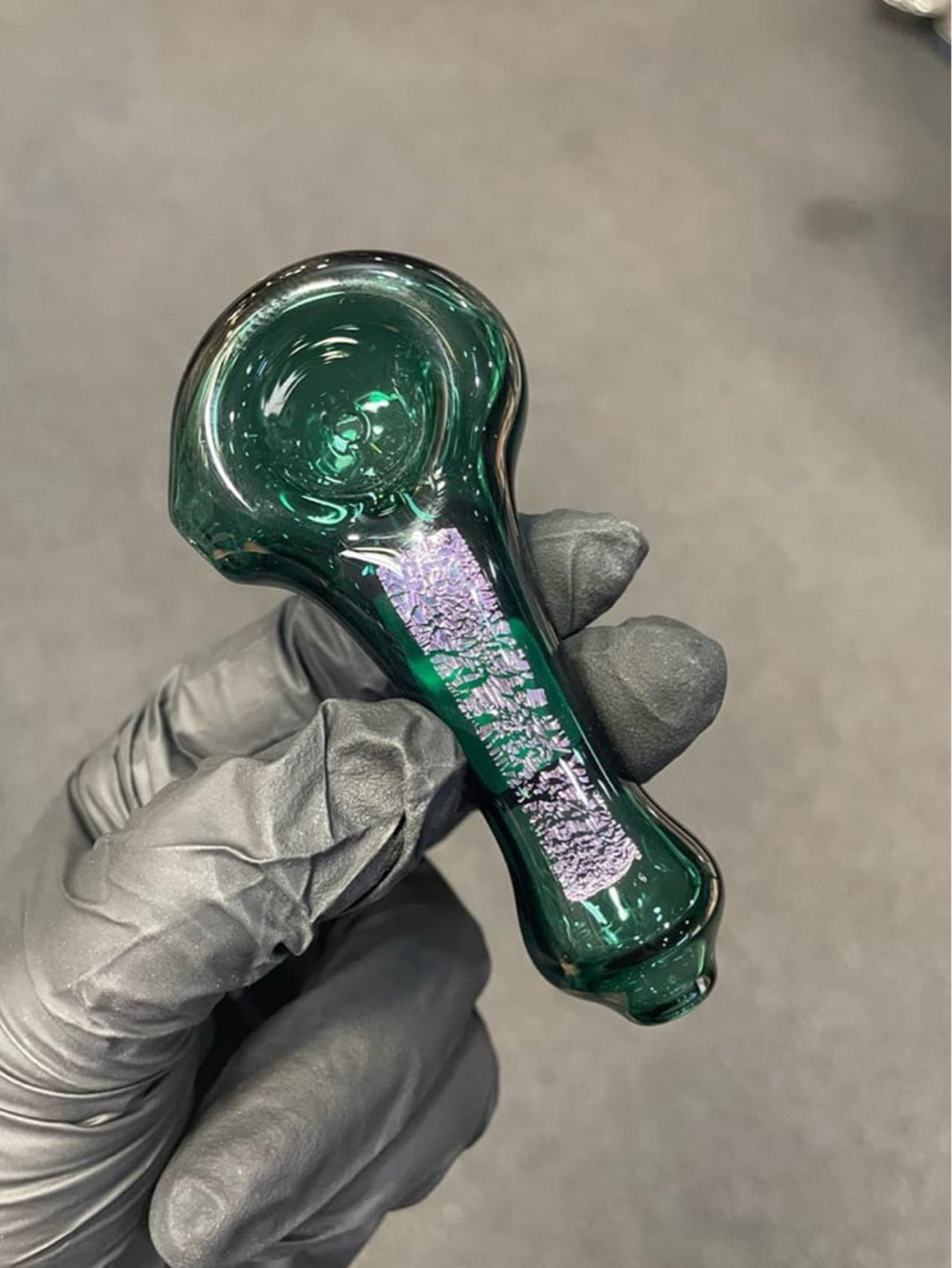 Preview pic of LabRat Glass Mini HP Spoon Green