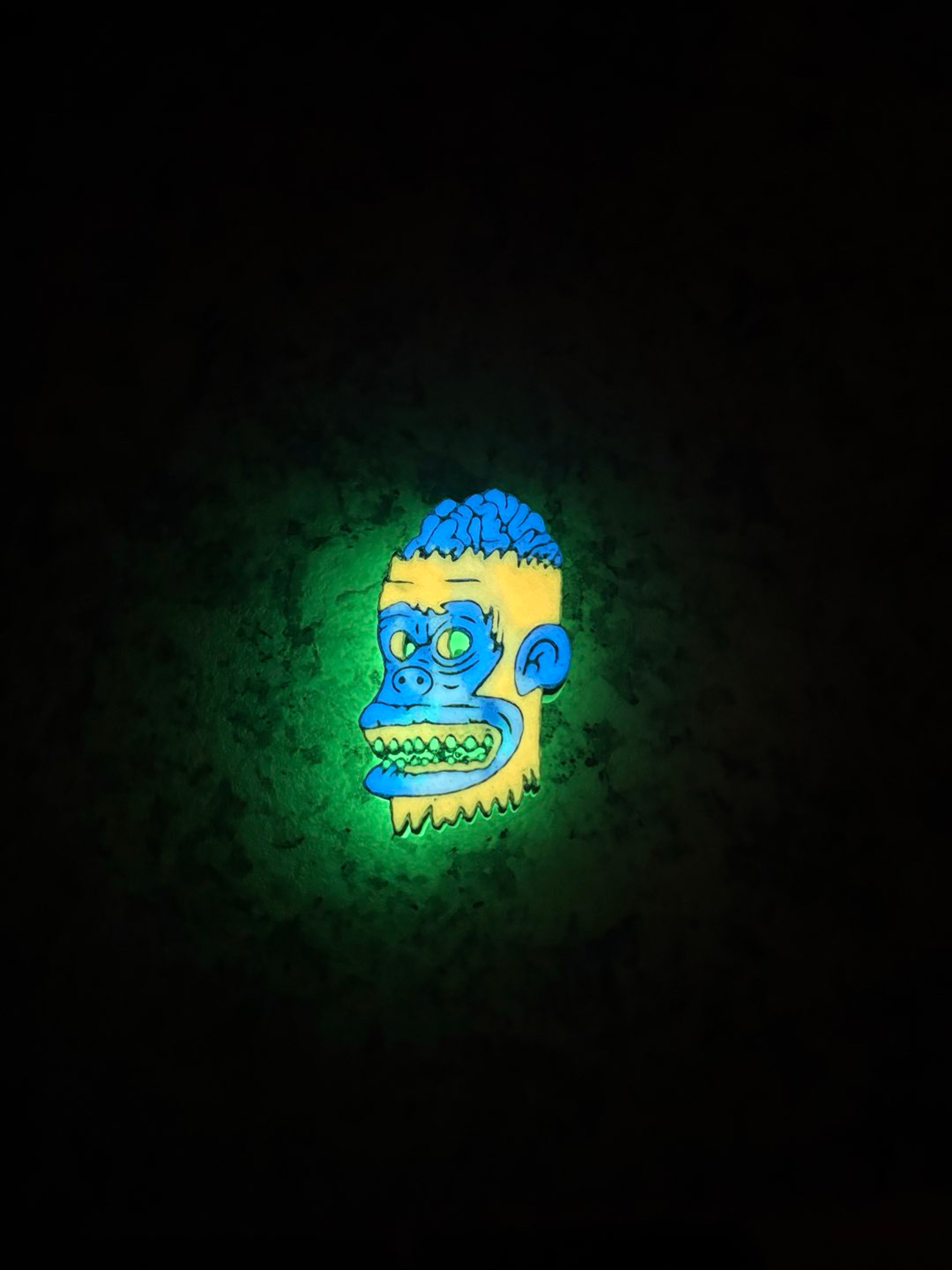 Monkey Brains Bic Lighter Sleeve (Orange Glow)🐒 image 0