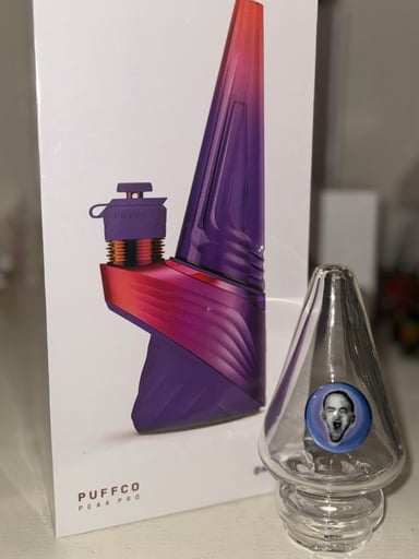 Preview pic of Brand New Puffco Peak Pro Plasma w/Mac Miller Dry Top included