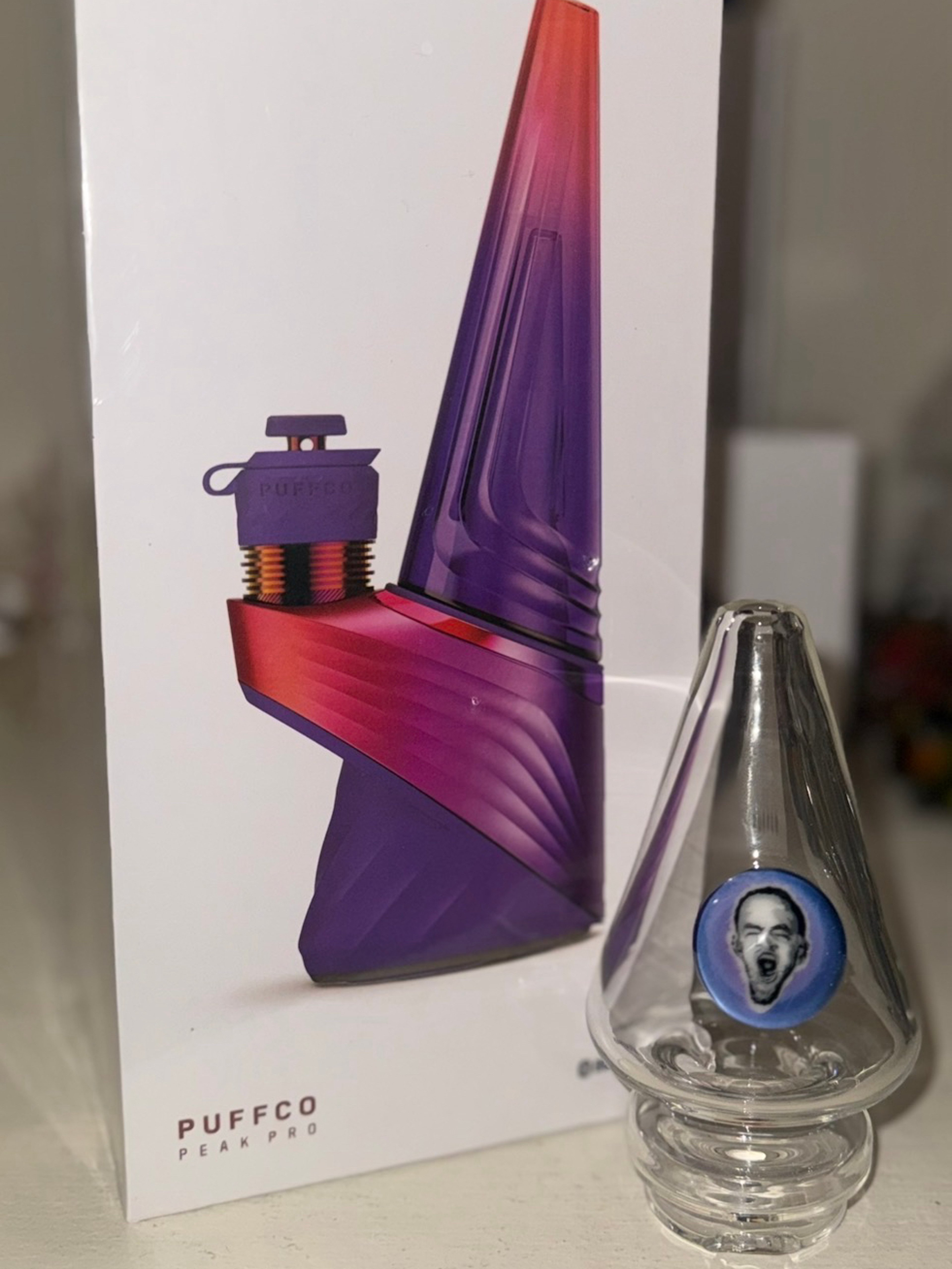 Preview pic of Brand New Puffco Peak Pro Plasma w/Mac Miller Dry Top included
