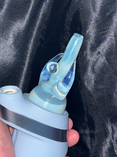 Preview pic of Blue Puffco peak and Magizle dry top and carb cap