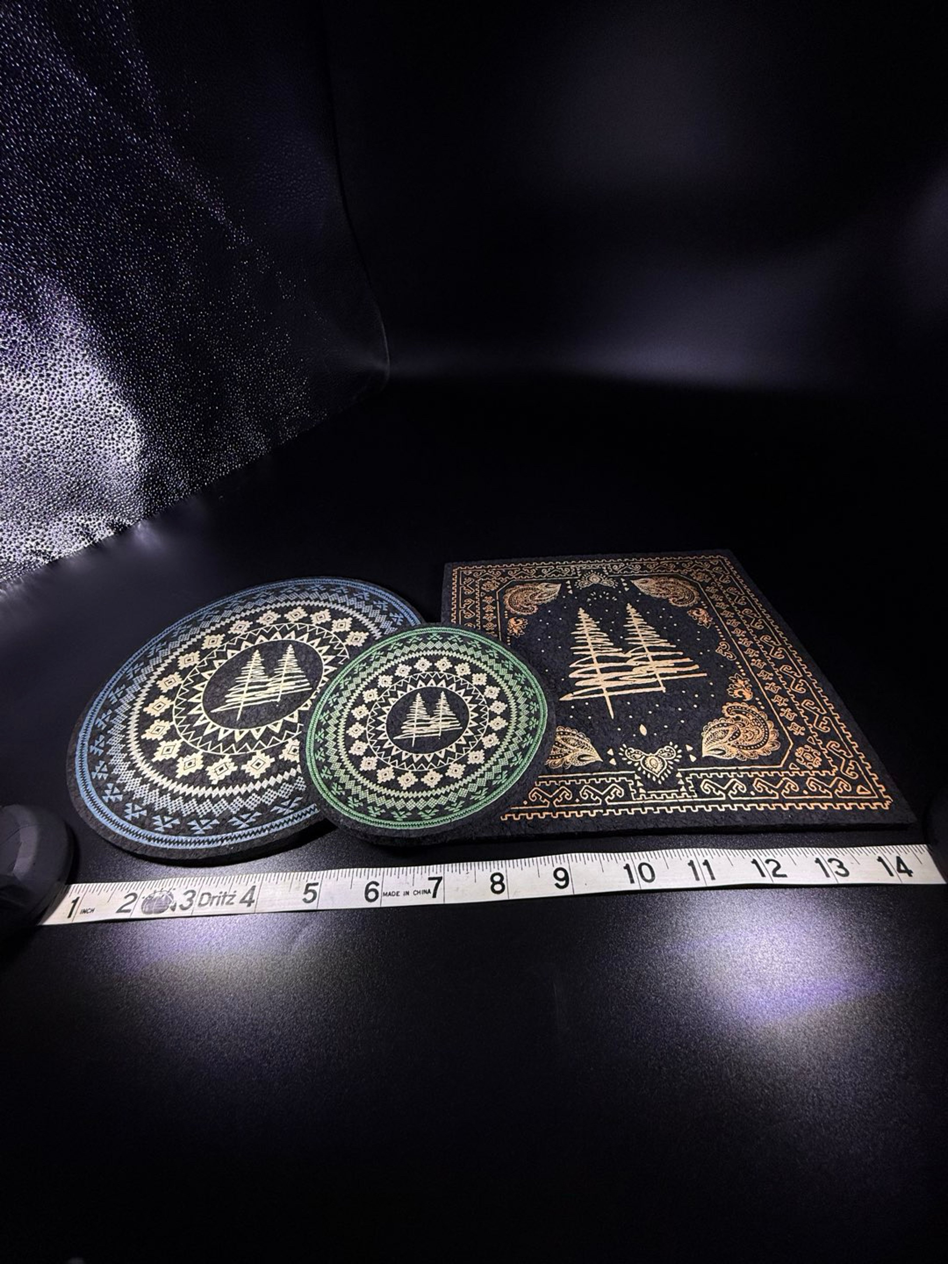 Preview pic of Ted’s Trees mood mats