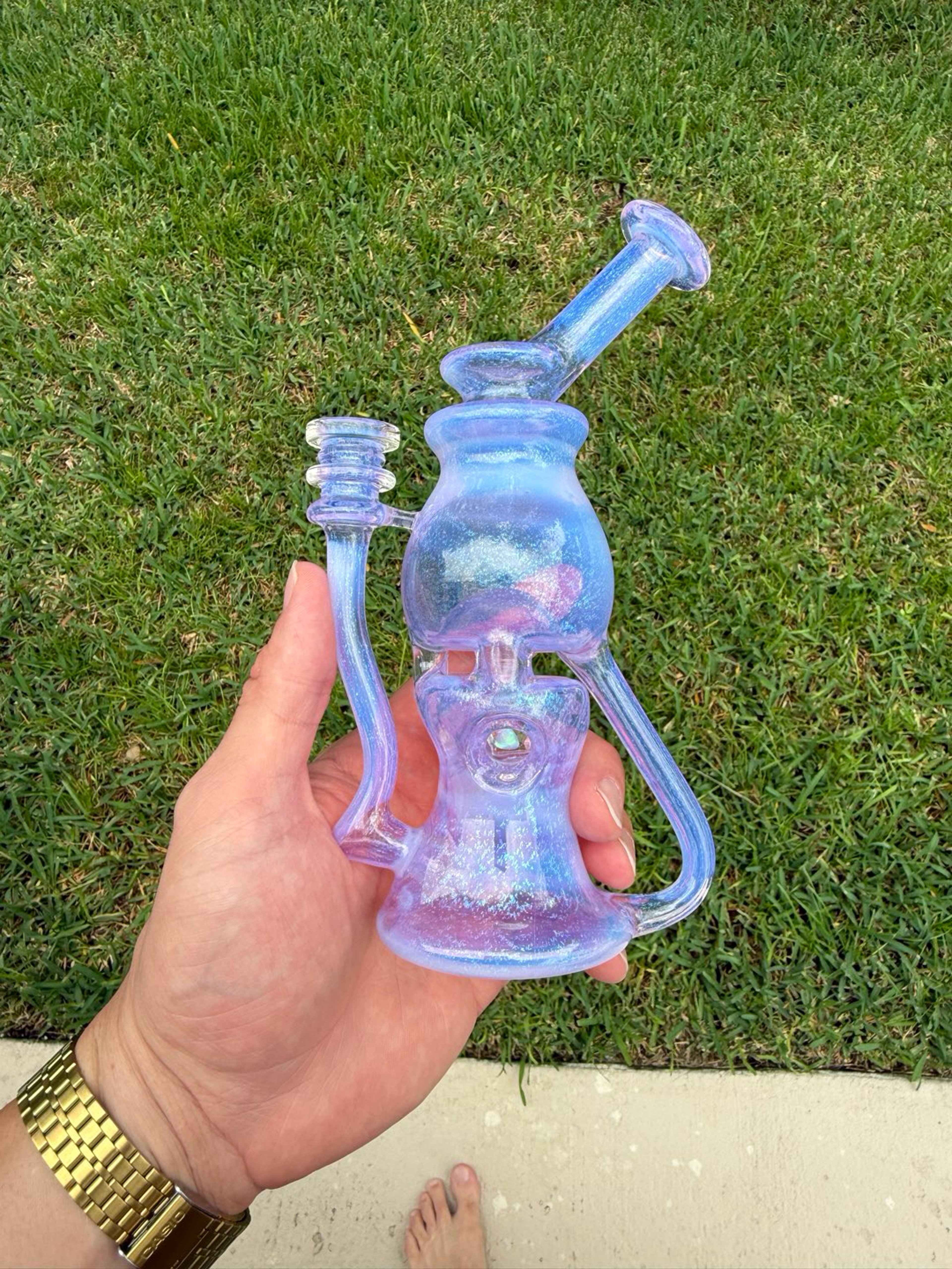 Preview pic of Avery York x Bhaller glass eggcycler