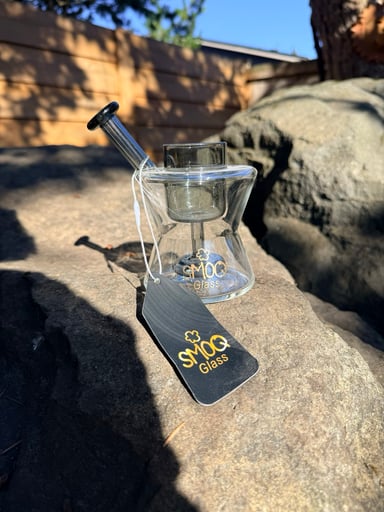 Preview pic of SMOQ GLASS - SEVEN HOLE BUBBLER PUFFCO PROXY ATTACHMENT