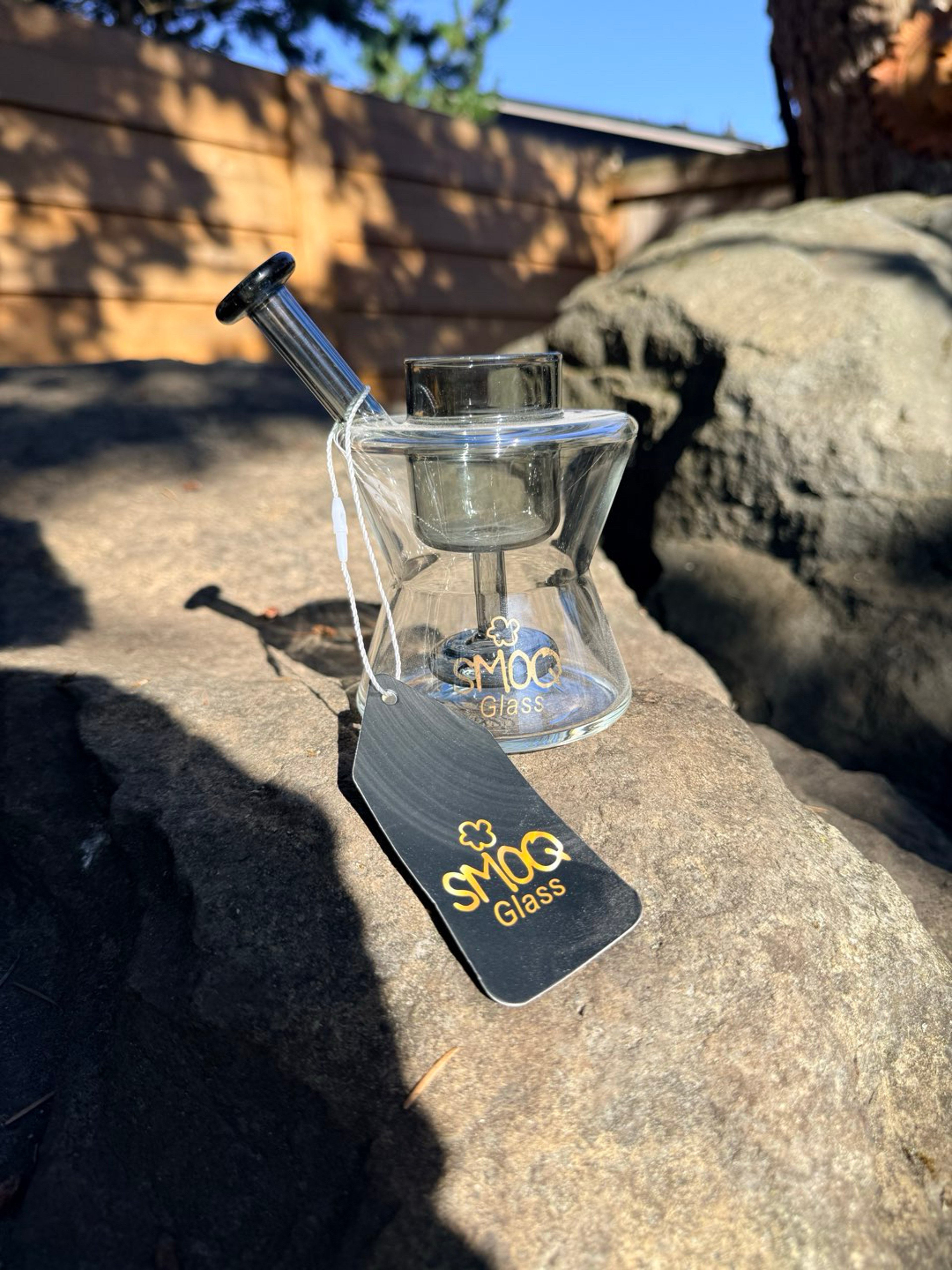 Preview pic of SMOQ GLASS - SEVEN HOLE BUBBLER PUFFCO PROXY ATTACHMENT