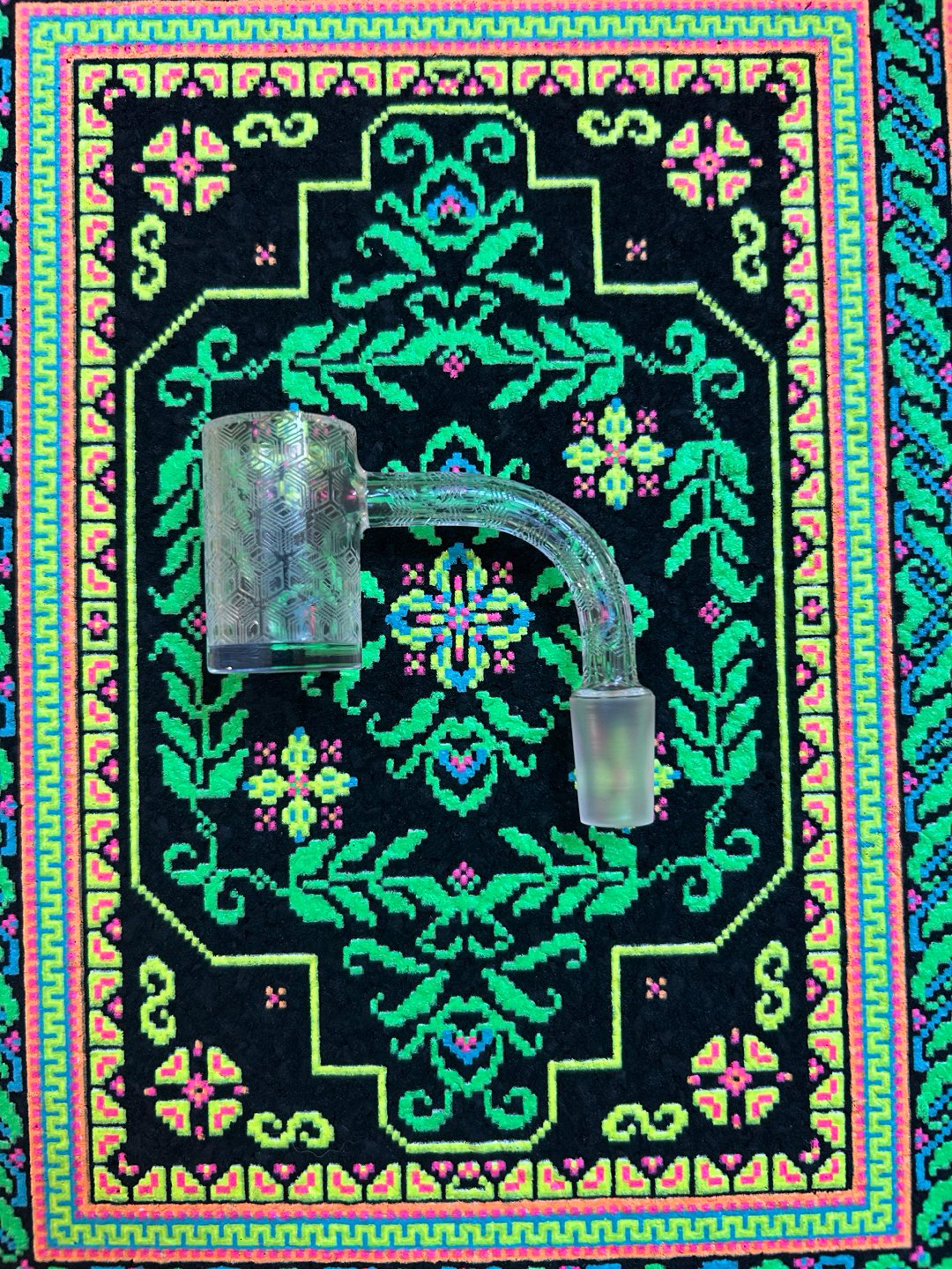 14mm Quave Club Tessellated Banger  (QCB) image 0