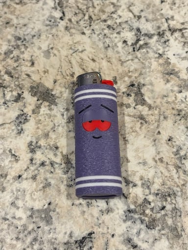 Preview pic of Towelie (Red Eyes) Bic Lighter Sleeve / Case (South Park Theme)
