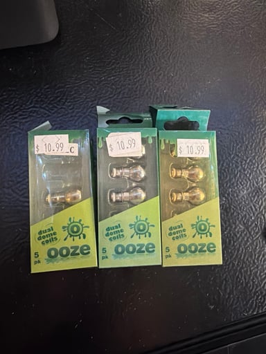 Preview pic of 13 OOZE dual dome 510 thread coils
