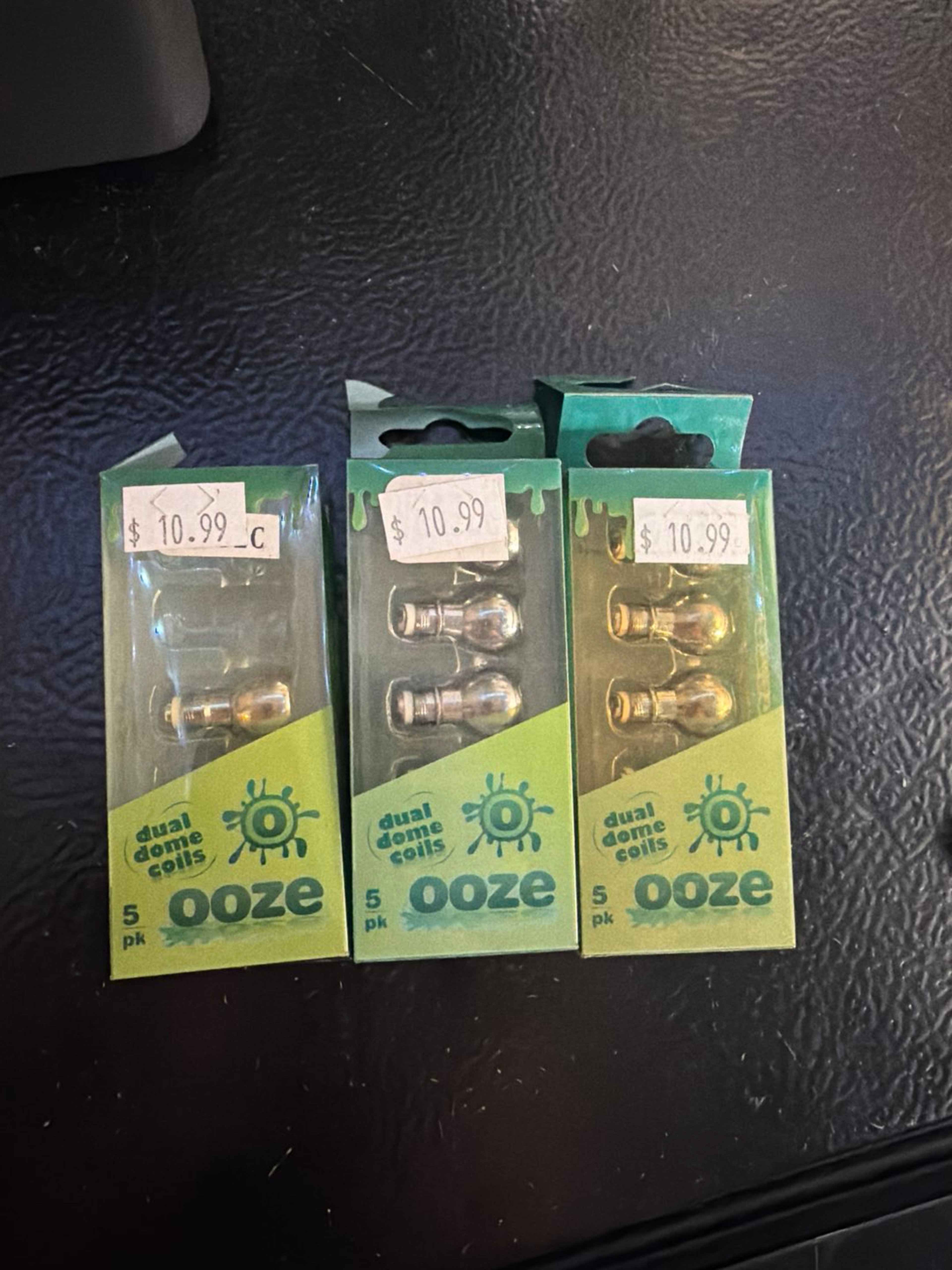 Preview pic of 13 OOZE dual dome 510 thread coils
