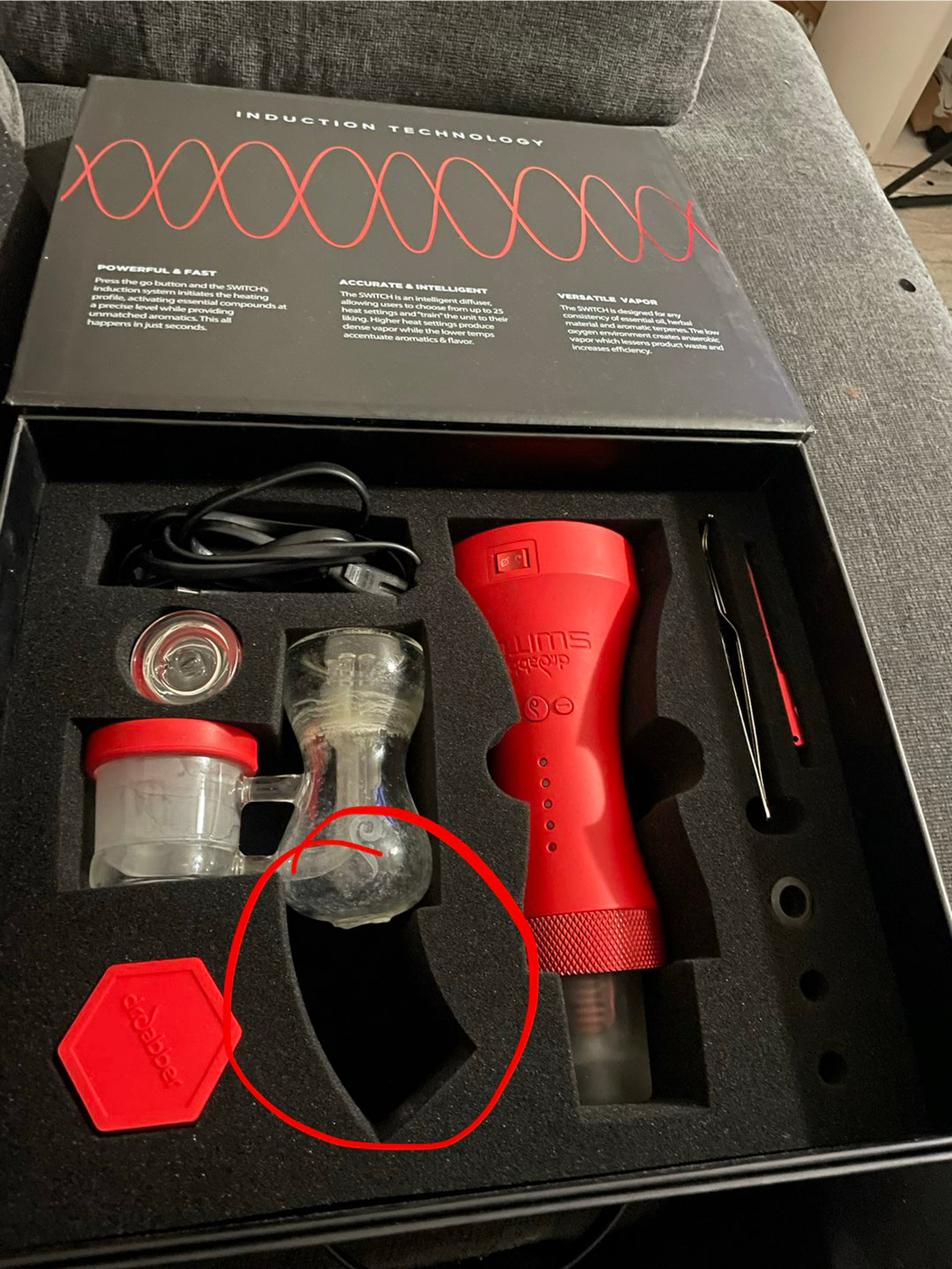 Preview pic of RED DR DABBER SWITCH