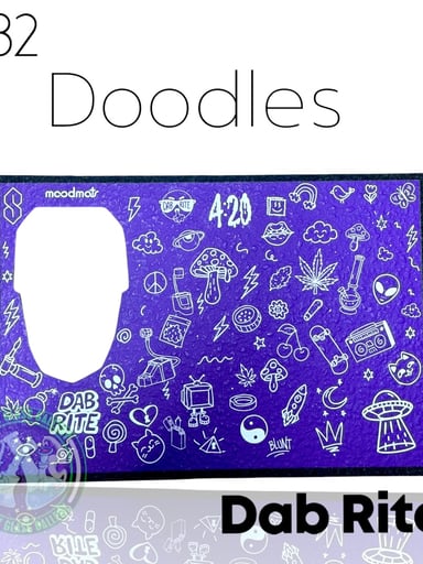 Preview pic of Moodmats - Dab Mat #182 - Dab Rite Pro - Doodles