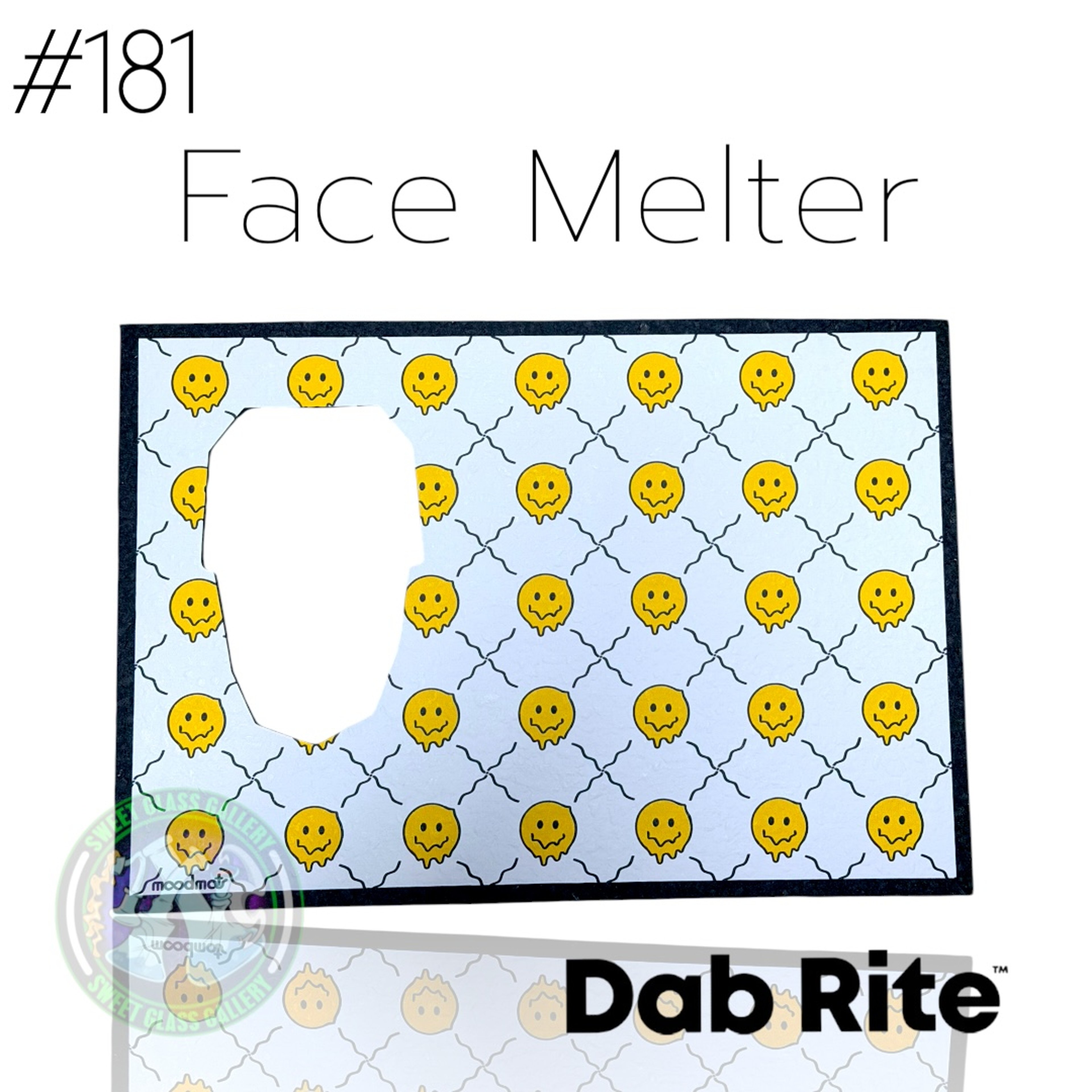 Moodmats - Dab Mat #181 - Dab Rite Pro - Face Melter image 0