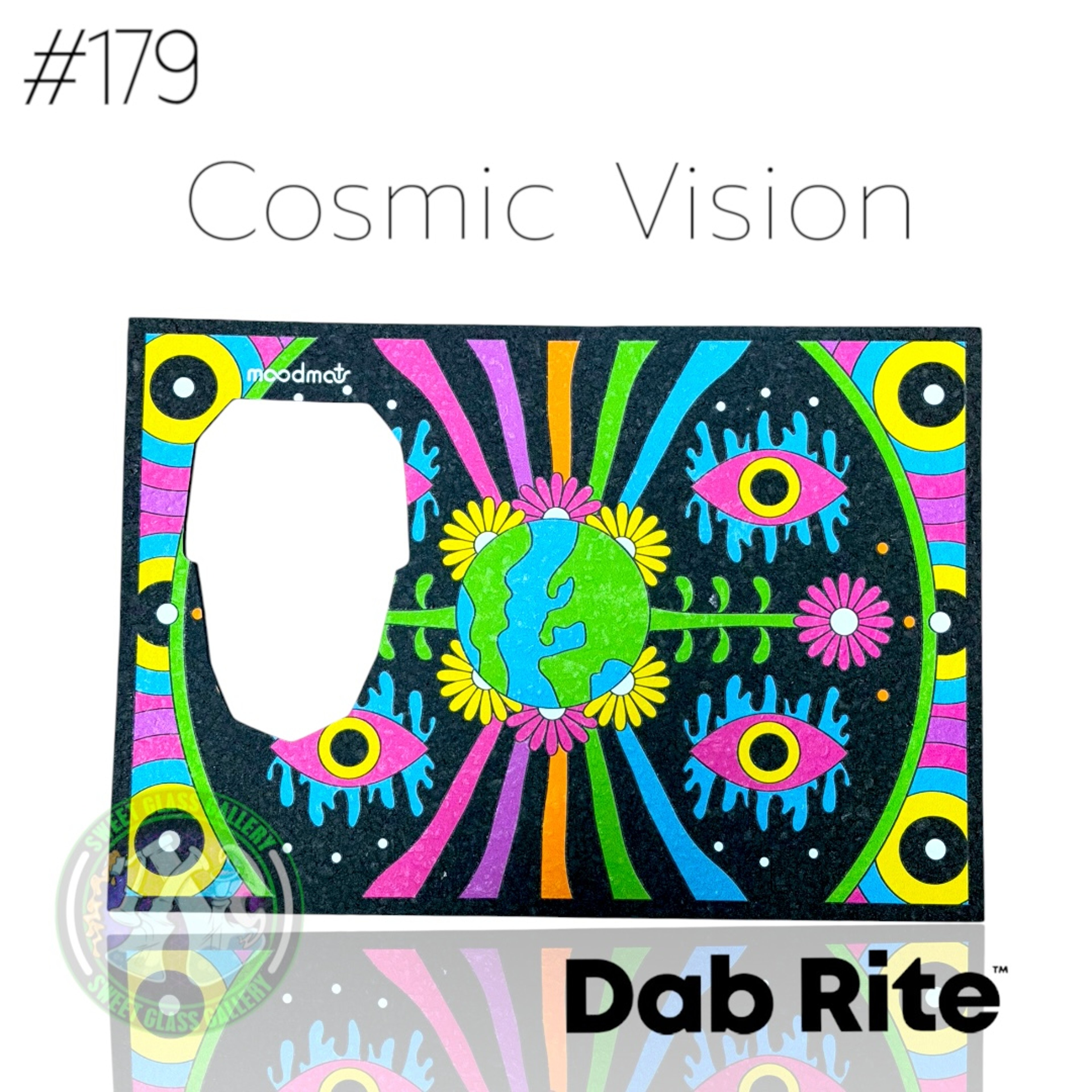 Moodmats - Dab Mat #179 - Dab Rite Pro - Cosmic Vision image 0