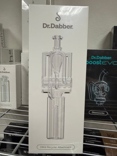 Preview pic of Dr. Dabber Switch GO Inline Recycler Glass Attachment