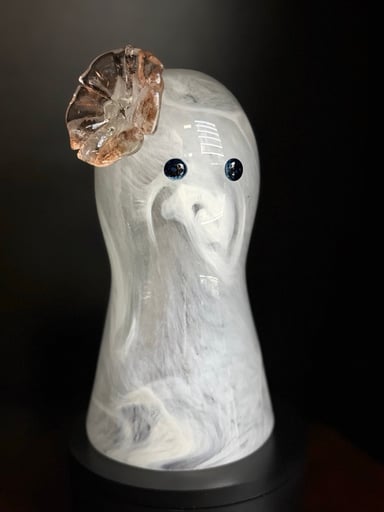 Preview pic of UV glow/charge ghost w flower