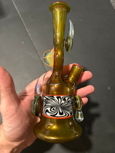 Preview pic of PeeTwiceGlass 14mm Silver Fumed Tube