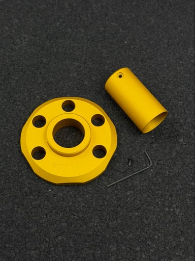 Preview pic of Scope & Stack Gatling Base and Nozzle Guard Gold