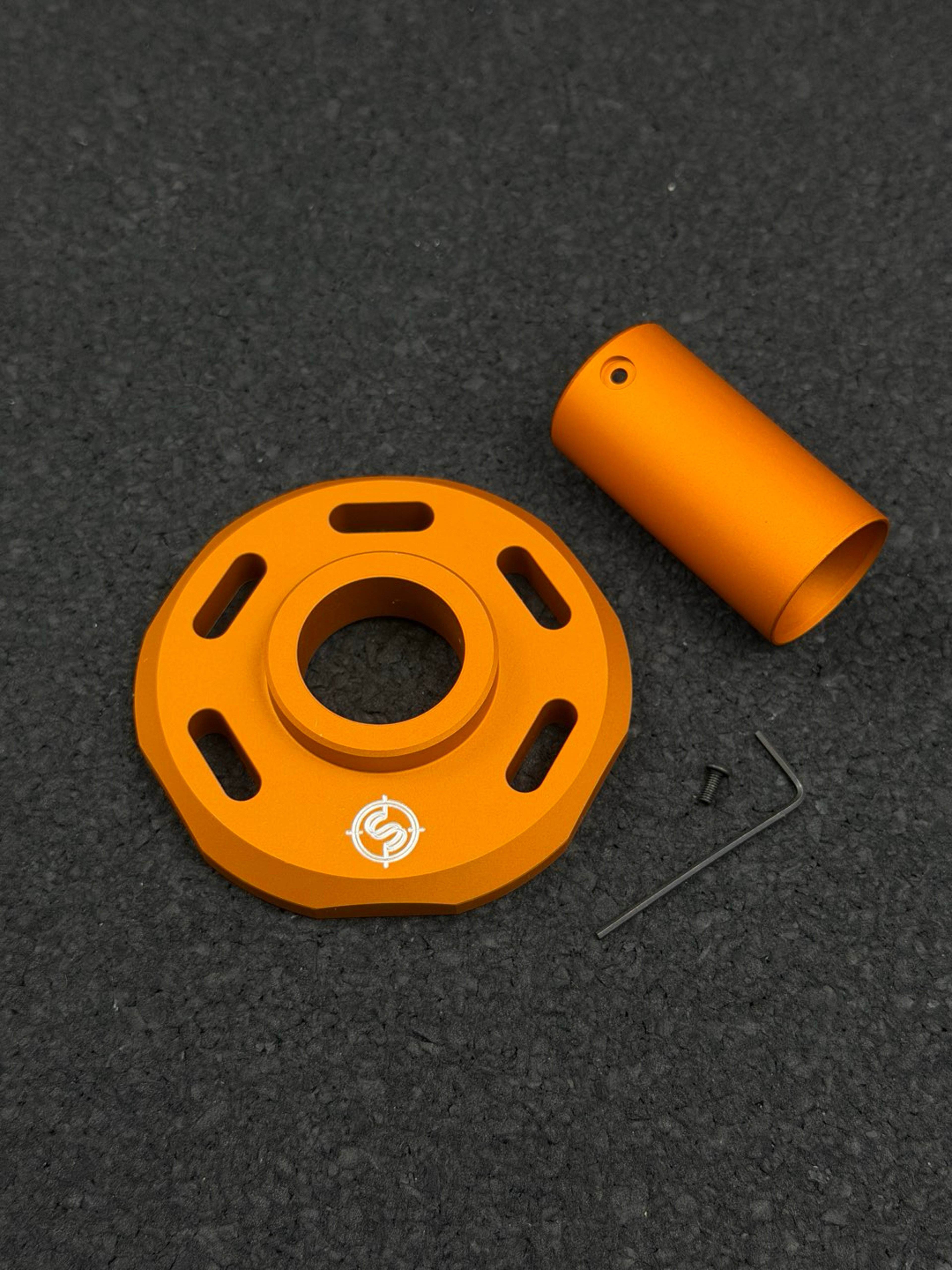 Preview pic of Scope & Stack Gatling Base and Nozzle Guard Orange
