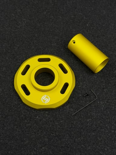 Preview pic of Scope & Stack Gatling Base and Nozzle Guard Yellow