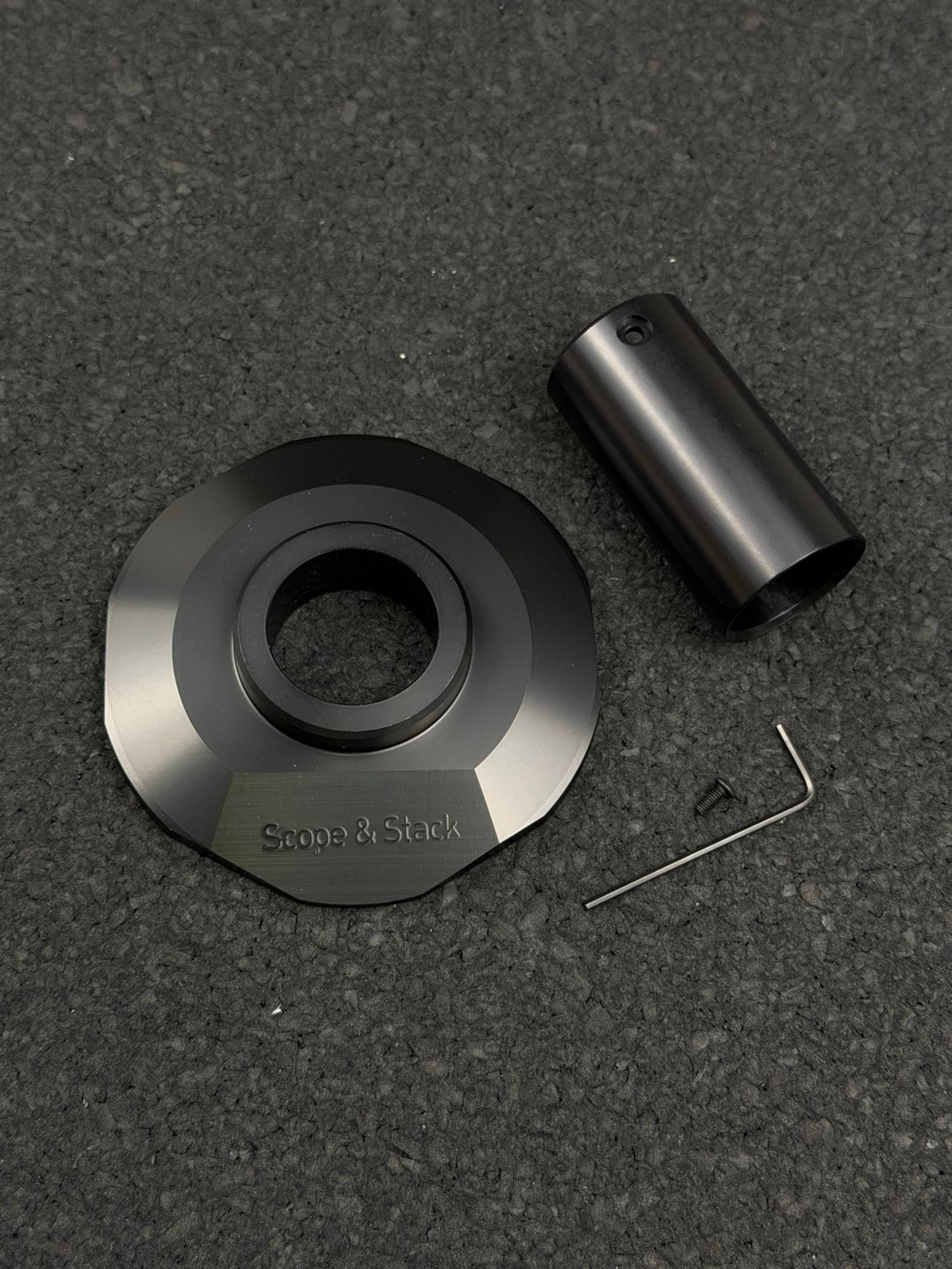 Preview pic of Scope & Stack Base and Nozzle Guard Black