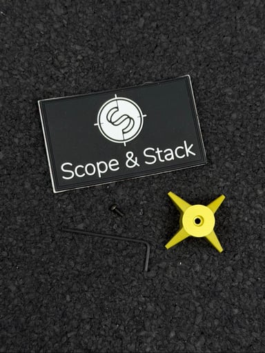 Preview pic of Scope & Stack Spur Knob Yellow