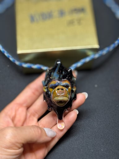Preview pic of Blusun + BigZ Collab Wook # 155 Monkey Head Pendant