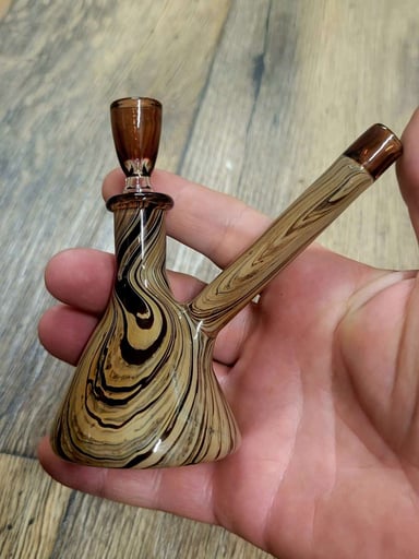 Preview pic of 10mil glass on glass  woodgrain dry
