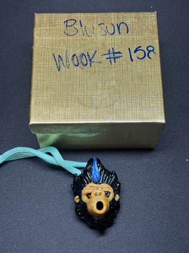 Preview pic of Blusun Wook # 158 Monkey Head Pendant