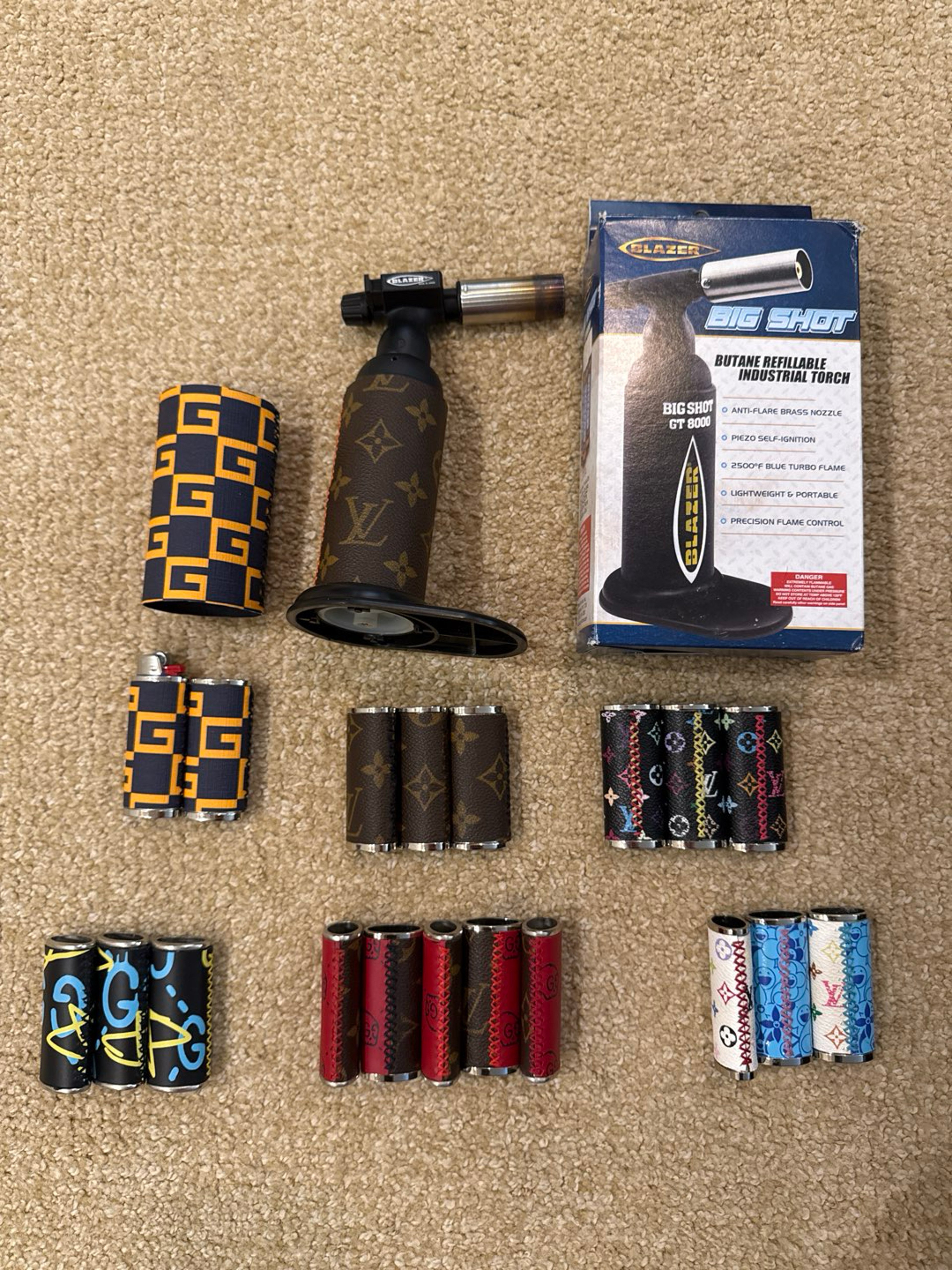 Preview pic of CUSTOM MADE TORCH/LIGHTERS