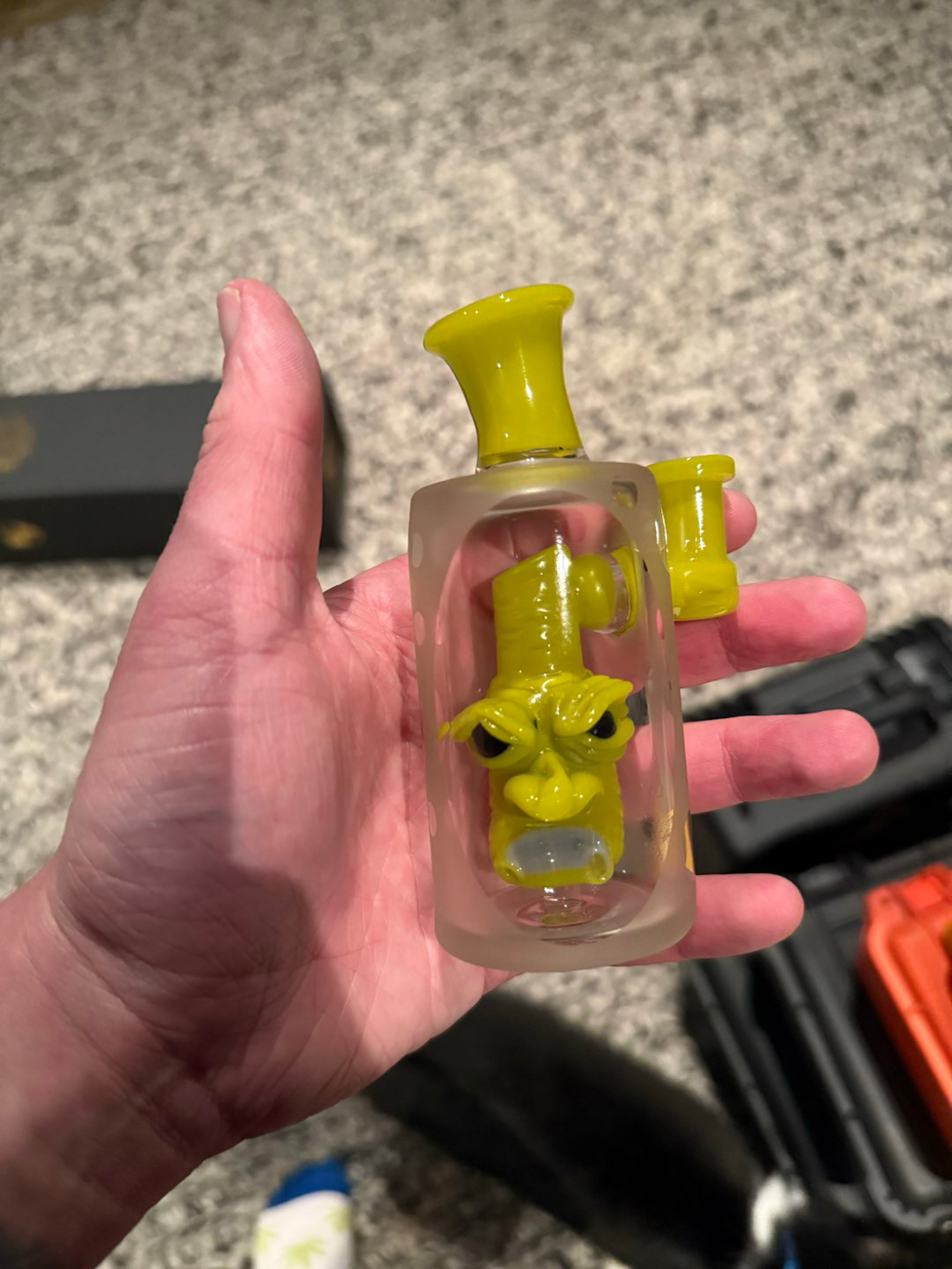 Preview pic of Frosty Fresh head in a bottle tiki head