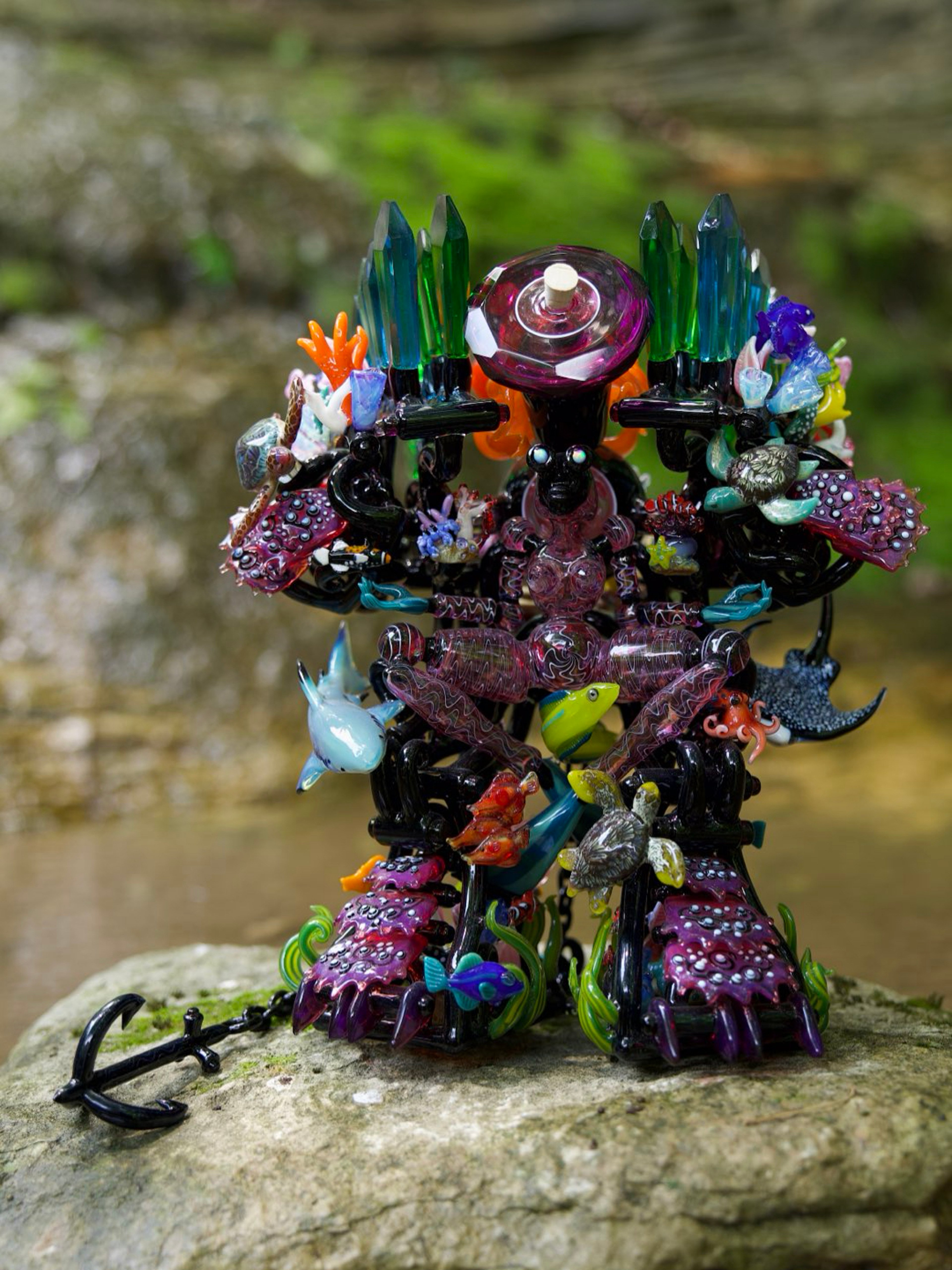 Preview pic of 🐠🌊🪸 “ Ursula “ 🪸🌊🐠 by Banjo Glass x Joe P Glass x (Many More)