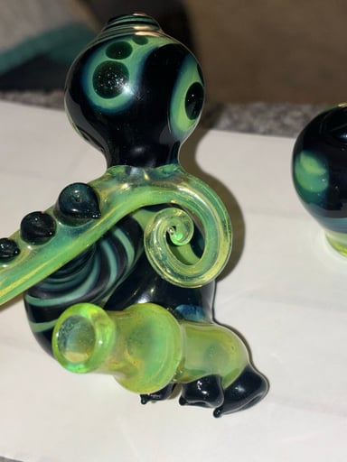 Preview pic of Red hot nail rig with dome