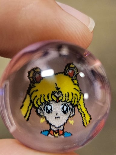 Preview pic of *Blemished* Sailor Moon Pink Mabrle Keys