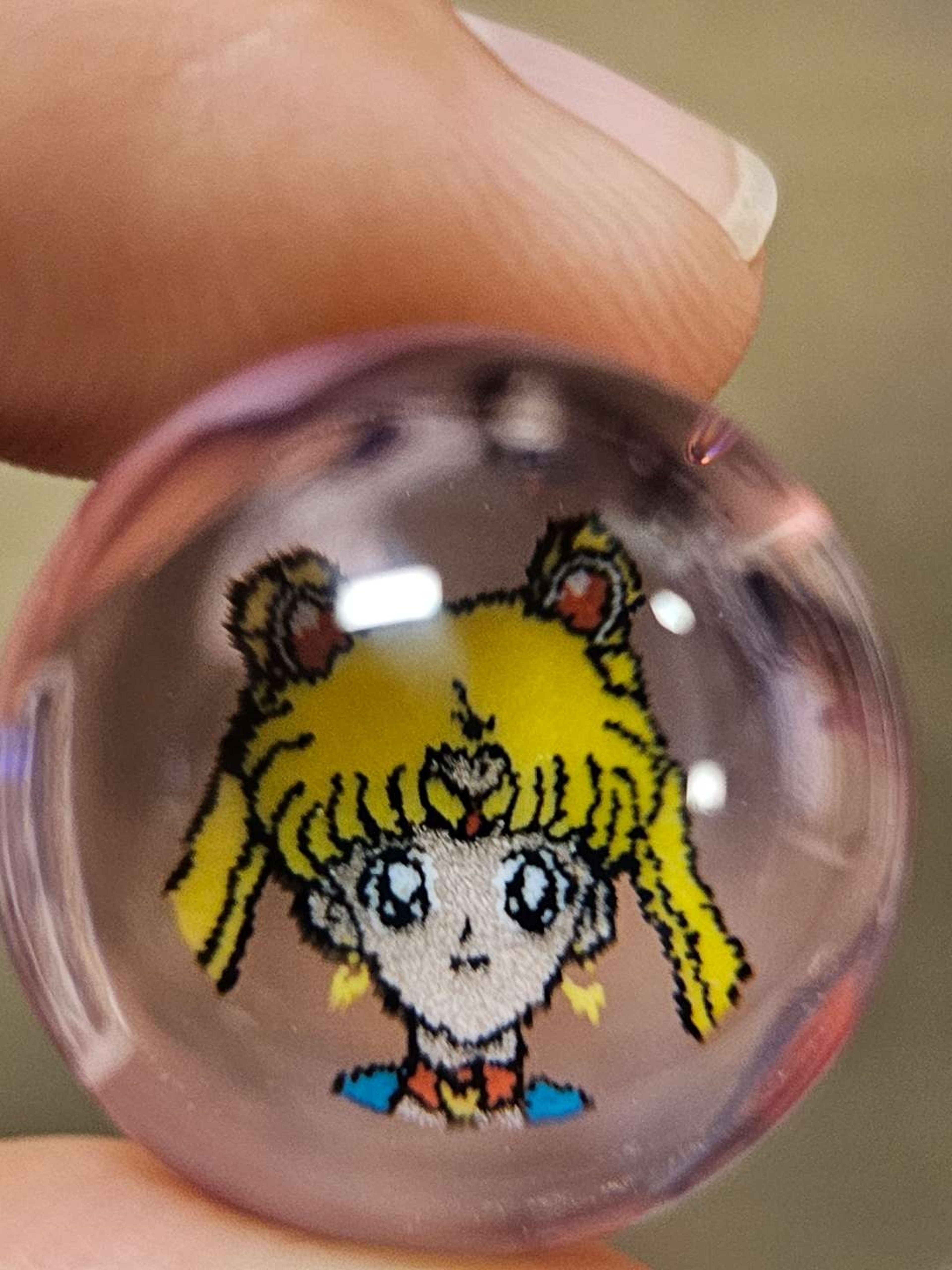 *Blemished* Sailor Moon Pink Mabrle Keys image 0