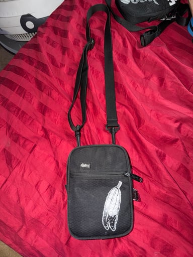 Preview pic of Doggface X cookies smellproof crossbody dank bag