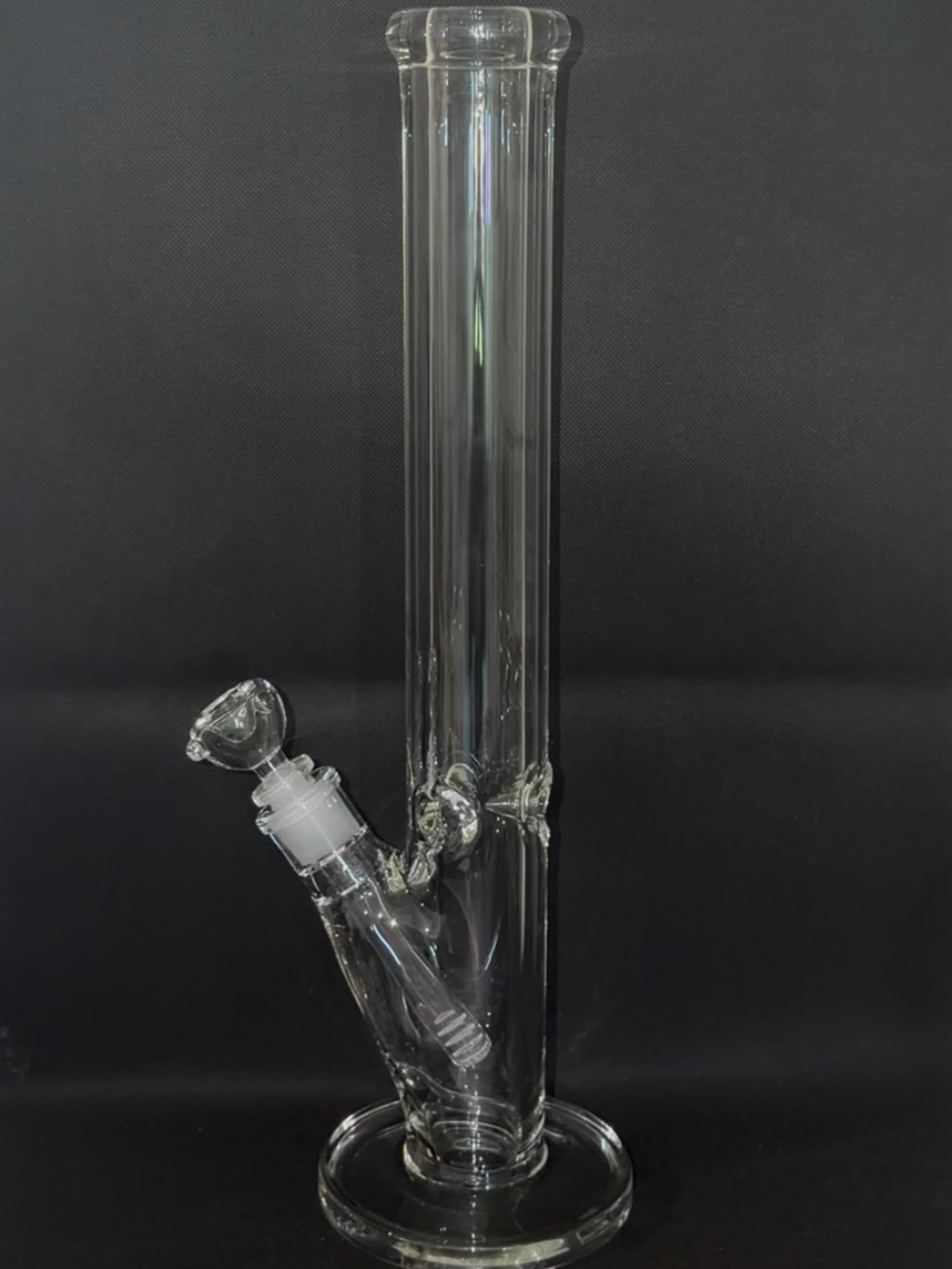 9mm Thick Straight Tube Bong Setup 17 Inches Tall image 0