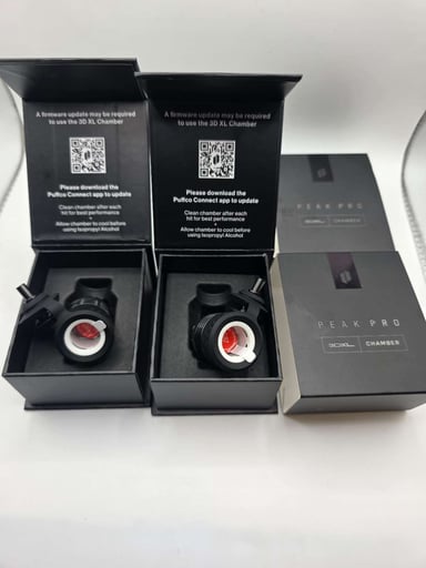 Preview pic of 2x Puffco Peak Pro 3DXL chamber black
