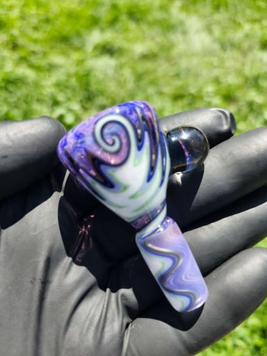 Preview pic of SLOB GLASS 4 SECTION FULLY WORKED 14MM SLIDE