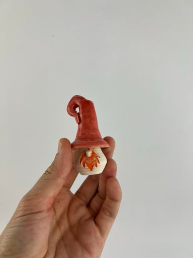 Preview pic of Natural Redhead gnome pendant