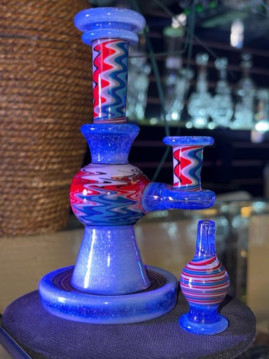 Preview pic of MANCHILD GLASS mini tube W/ ball cap